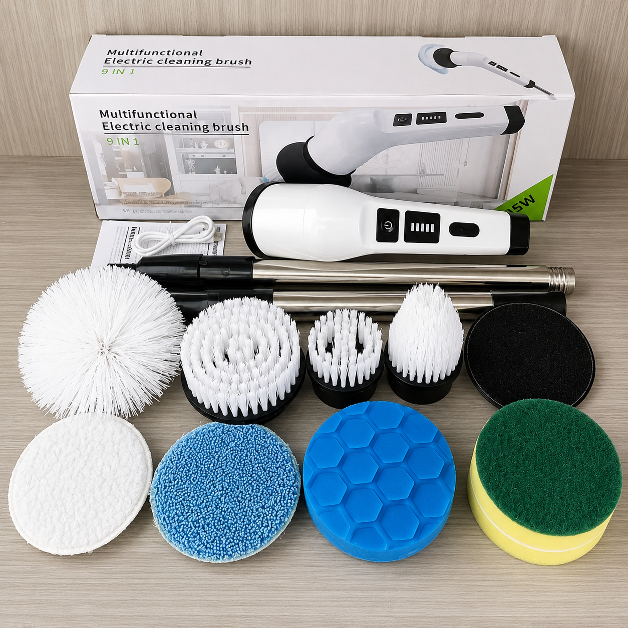 Brosse Electrique 9 en 1